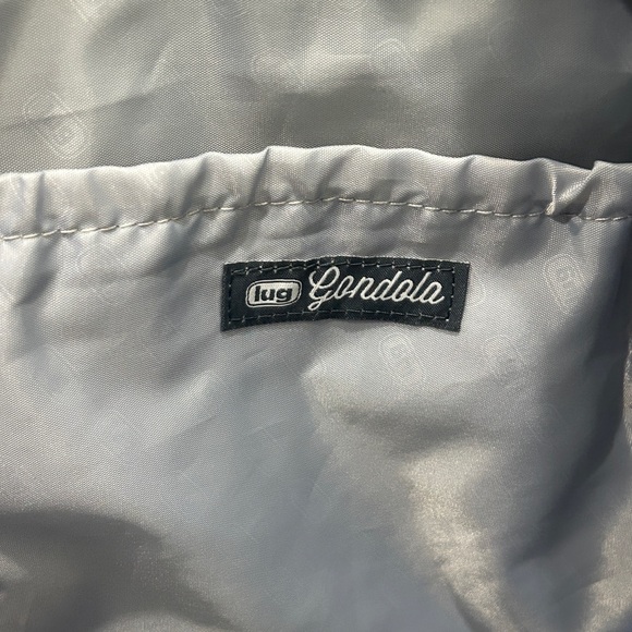 Lug Navy and White Polka Dot Shoulder Bag - Picture 5 of 12